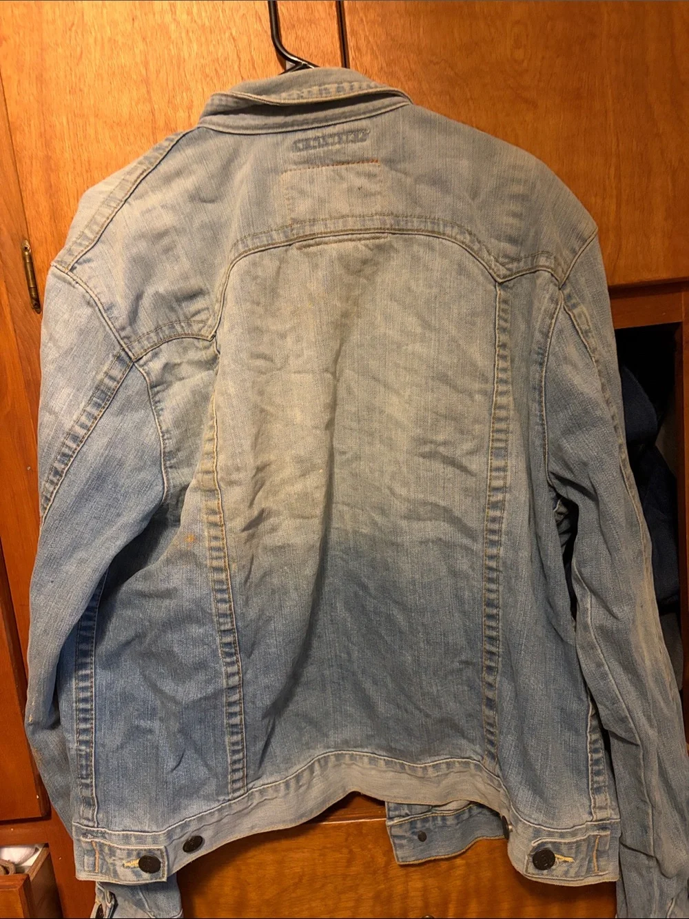 True Religion Light Blue Denim Trucker Jacket